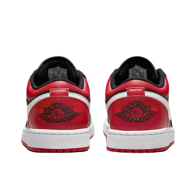 NIKE 耐吉】Air Jordan 1 Low Alternate Bred Toe 紅黑腳趾白勾553558