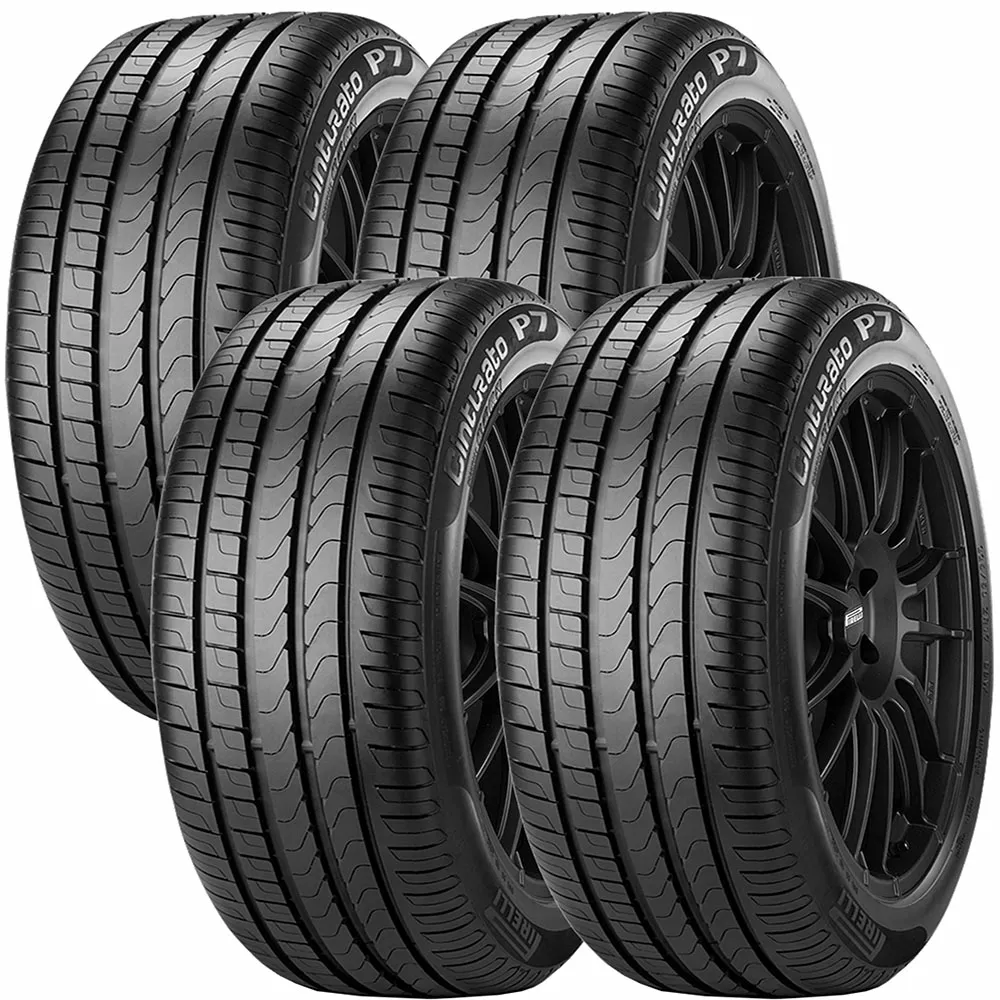 【PIRELLI 倍耐力】Cinturato P7 RF MOE賓士/BMW雙認證失壓續跑胎/輪胎 四入組225/55/17(安托華)