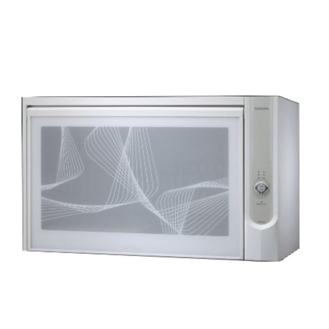 【SAKURA 櫻花】懸掛式臭氧殺菌烘碗機60cm烘碗機白色Q600C(Q-600CW基本安裝)