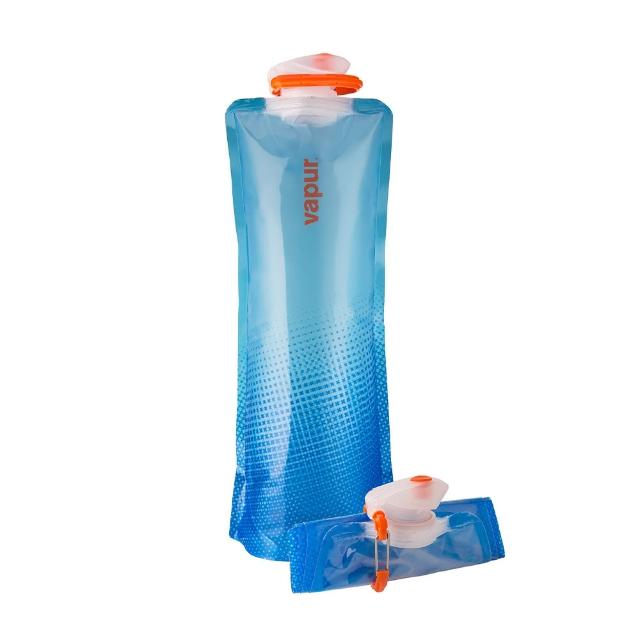 【美國 Vapur】Shade 運動摺疊水袋 1.5L 透藍 #10272