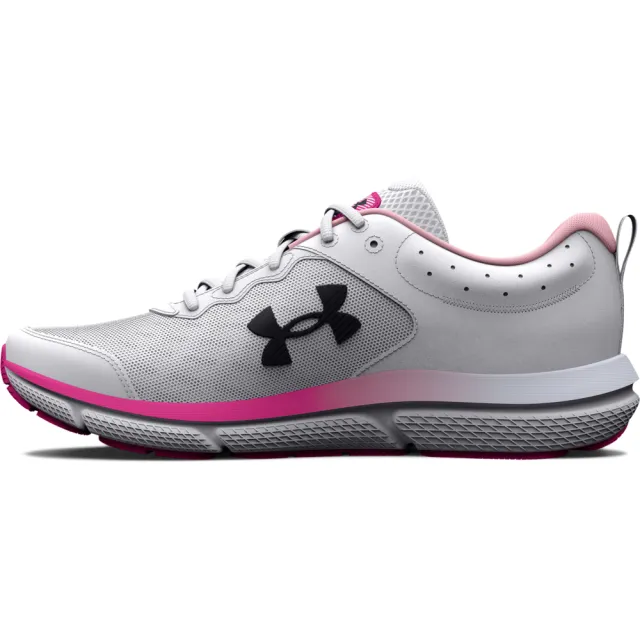 【UNDER ARMOUR】UA 女 Charged Assert 10慢跑鞋 運動鞋_3026179-102(白)