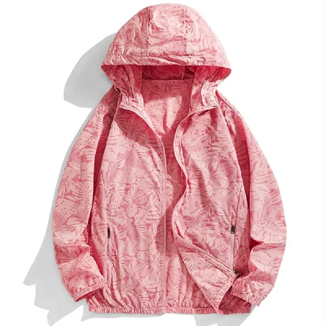 【巴黎精品】現貨+預購 防曬外套速乾冰絲連帽外套(男女防曬衣4色a1bq22)