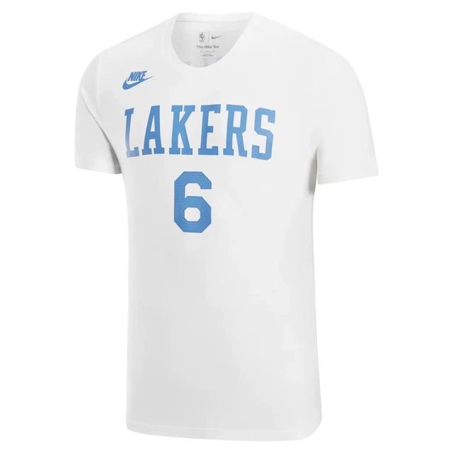 NIKE 耐吉 短袖上衣 籃球 AS LAL M NK ES HWC NN TEE 白(DV6866106)