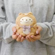 【San-X】角落生物 白熊咖啡廳系列 造型絨毛娃娃 貓咪 小熊裝(角落小夥伴)