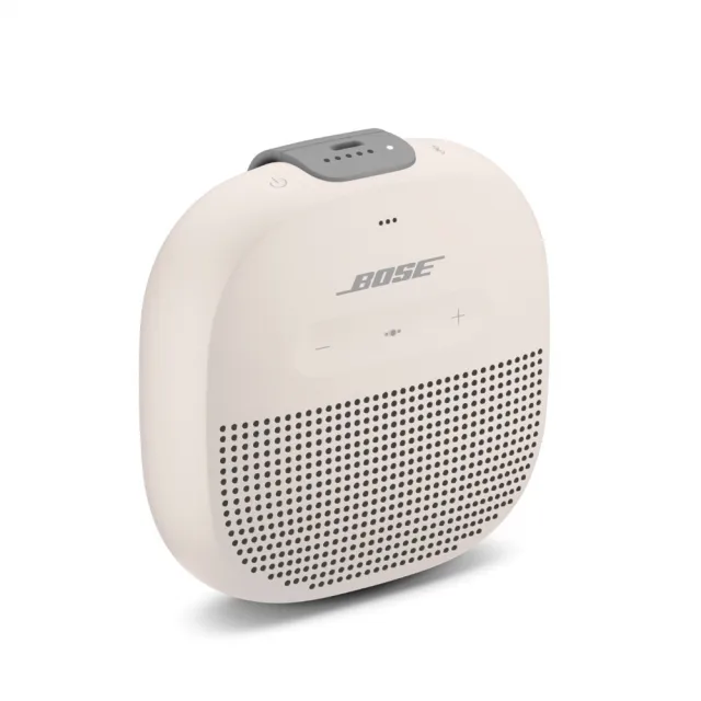 【BOSE】SoundLink Micro IP67 防水防塵 可掛提帶迷你可攜式藍牙揚聲器 霧白色