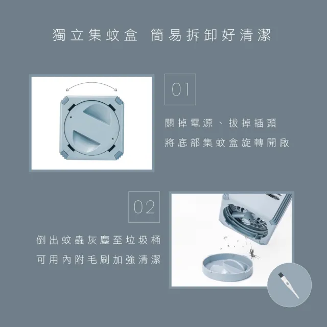 【KINYO】電擊式捕蚊燈6W 滅蚊器(KL-9644)