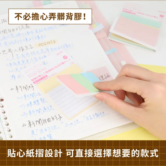 【sun-star】Miorin Study Time 多功能學習便利貼(2款可選/日本進口/可黏貼便條紙)