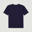 【Hang Ten】男裝-COMFORT FIT純棉假兩件航海印花短袖T恤(深藍)