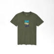 【Lee 官方旗艦】男裝 短袖T恤 / 三色層疊 小LOGO 共4色 標準版型(LL220345)