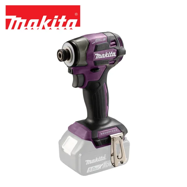 【MAKITA 牧田】18V鋰電無碳刷衝擊起子機 日本製 6.0Ah 單電套裝組 DTD173