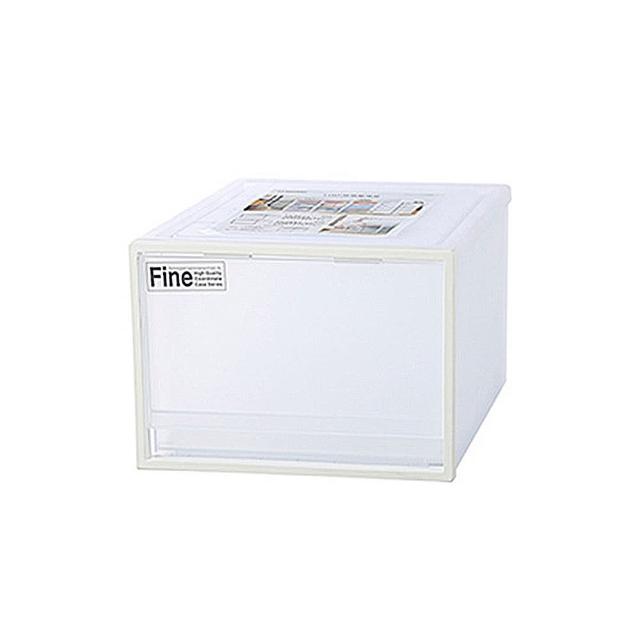 【真心良品】面寬35cm單抽屜整理箱25L-3入(CK81 衣櫃整理 抽屜櫃 衣物分類 零食收納 浴室收納)
