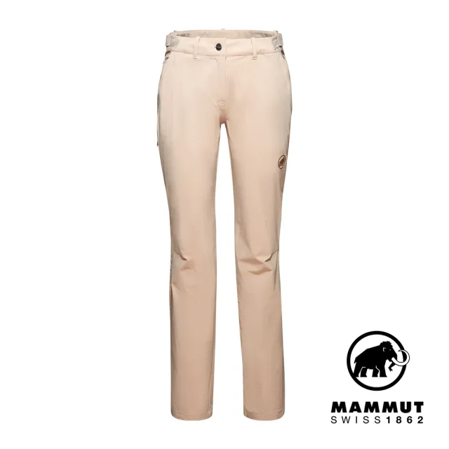 【Mammut 長毛象官方直營】Runbold Pants W 耐磨彈性機能長褲 薩凡納褐 女款 #1022-01680