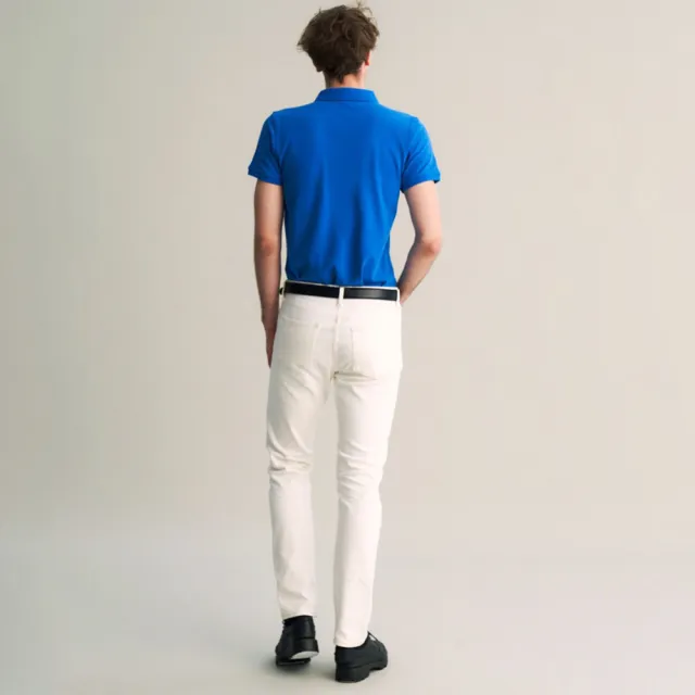 【U.S. POLO ASSN.】男款經典小馬POLO衫-寶藍色(100%純棉/經典款)