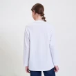 【Lee 官方旗艦】女裝 長袖T恤 / 西部牛仔 刺繡圖案 經典白 寬鬆版型(LL220436K14)