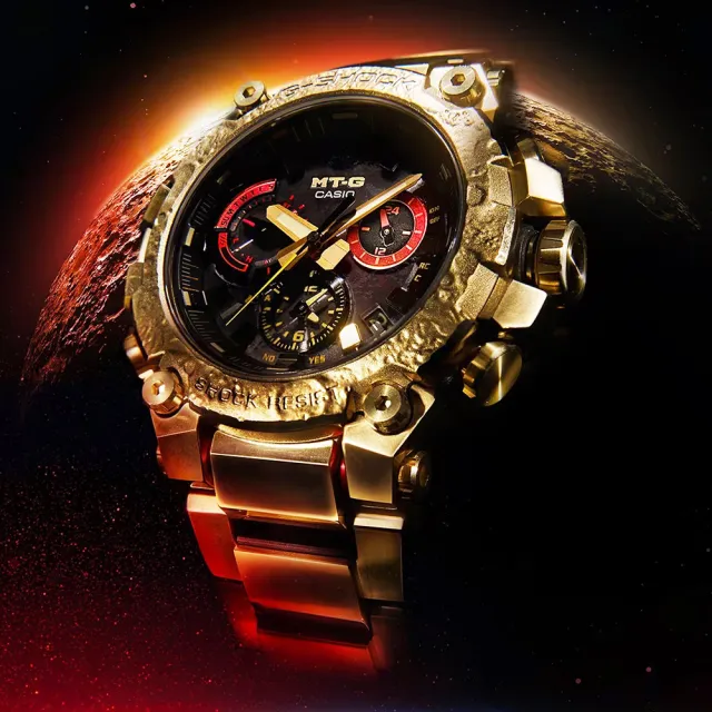 CASIO 卡西歐】G-SHOCK MT-G 限量月兔紀念生肖錶太陽能藍牙電波錶(MTG