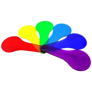 【精準科技】彩色透光片 光的三原色 顏色搭配 光學實驗 光學 物理 科學實驗 三原色教具 彩色片(550-CTF)