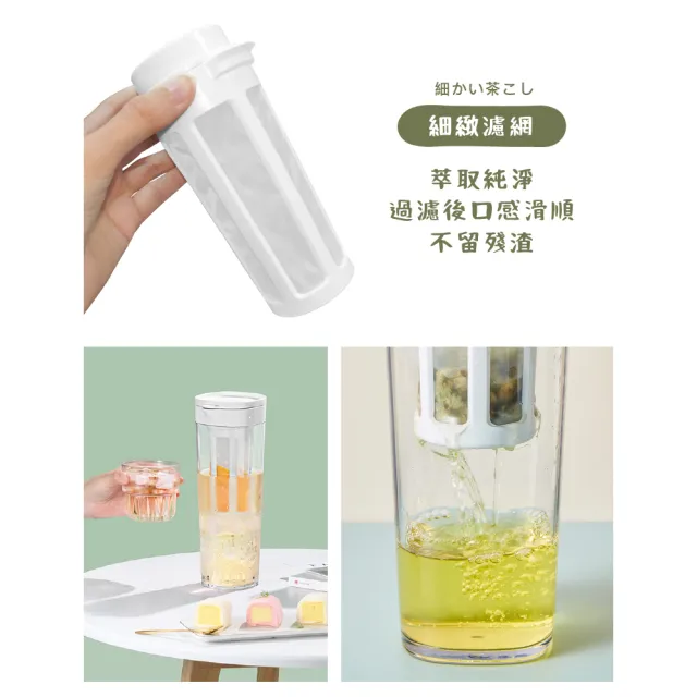 【FUJI-GRACE 日本富士雅麗】經典咖啡茶用冷萃壺1100ml 買一送一