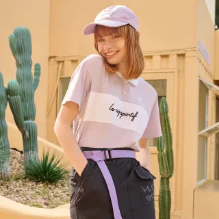 【LE COQ SPORTIF 公雞】潮流運動短袖POLO衫 女-2色-LWR22242