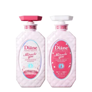 【Moist Diane 黛絲恩】完美奇蹟雙護櫻花限定版450ml x2入(洗護任選)