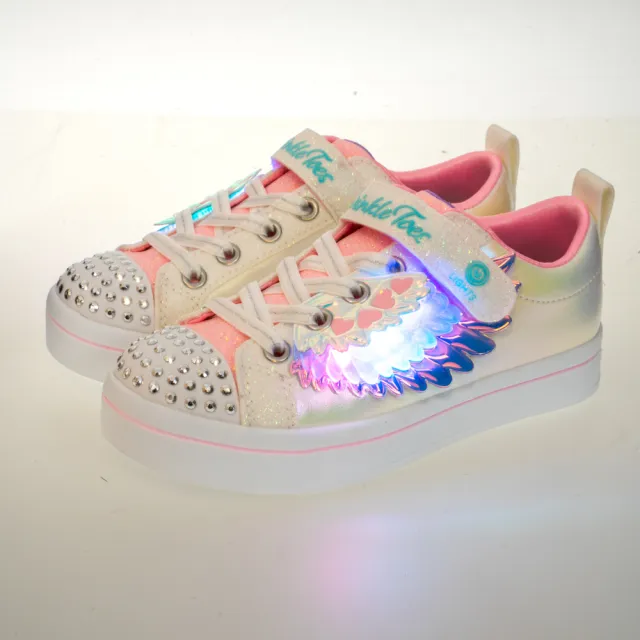 【SKECHERS】女童鞋系列 燈鞋 TWI-LITES 2.0(314454LWMLT)