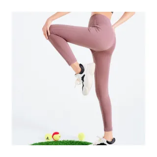 【OB 嚴選】高彈力交叉腰頭緊身運動褲瑜珈褲 《KS1060》