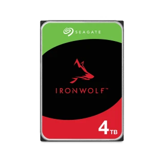 【SEAGATE 希捷】2入組 ★ IronWolf 4TB 3.5吋 5400轉 256MB NAS 內接硬碟(ST4000VN006)