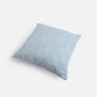 【hoi! 好好生活】質感編織布抱枕套45x45cm-天空藍