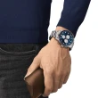 【TISSOT 天梭 官方授權】SUPERSPORT CHRONO 三眼計時腕錶 / 45.5mm 禮物推薦 畢業禮物(T1256171104100)