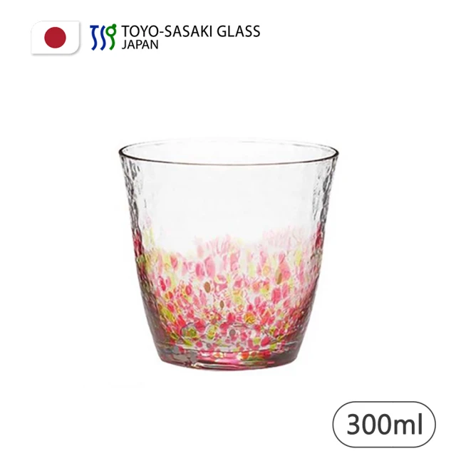 TOYO SASAKI 水之彩威士忌杯/花之彩/300ml(日本高質量玻璃代表)