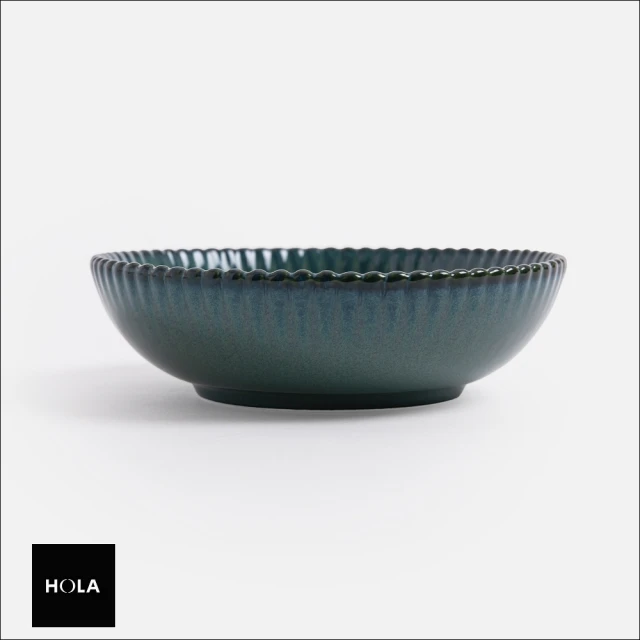 HOLA 璞日湯盤18cm-琉璃綠