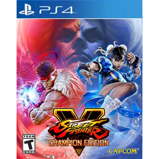 【SONY 索尼】PS4 快打旋風 5 冠軍版 Street Fighter V Champion Edition(英日文美版)