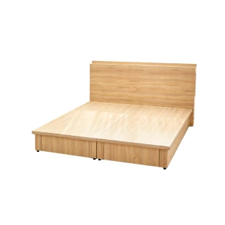 【睡芙麗-好睡名床】3.5尺渡邊功能型床頭+渡邊六抽收納床底(兩件式、簡約、收納、木芯板、單人加大)