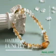 【Naluxe】高品板鈦晶ll白水晶ll設計款開運手鍊ll金陽白露(水晶之王、招財、助事業運、消除負能量)