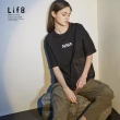 【Life8】太空系列 異材質口袋 印花短袖上衣(10754)