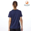 【Hilltop 山頂鳥】POLARTEC T恤 女款 藍｜PS04XFK9ECE0