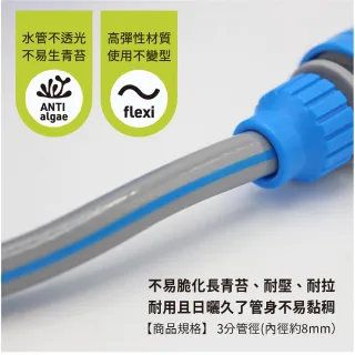 【CHINDAO 清島牌】迷你款10米水管組(小體積 大樓小陽台適用款！)