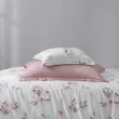 【IN-HOUSE】400織紗棉天絲兩用被床包組-銀白莓園(加大)