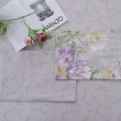 【MONTAGUT 夢特嬌】40支精梳棉薄被套床包組-紫苑花香(雙人)