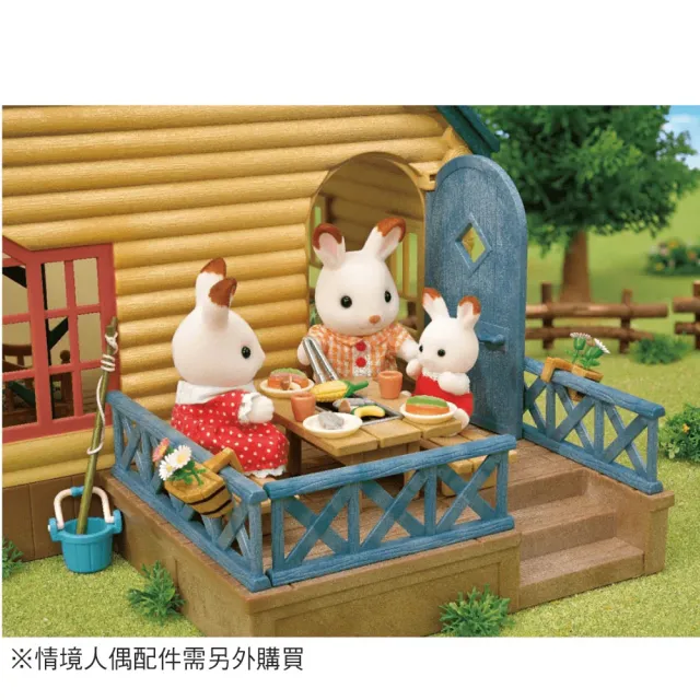 【EPOCH】森林家族 歐版 森林綠頂小木屋禮盒組(Sylvanian Family)