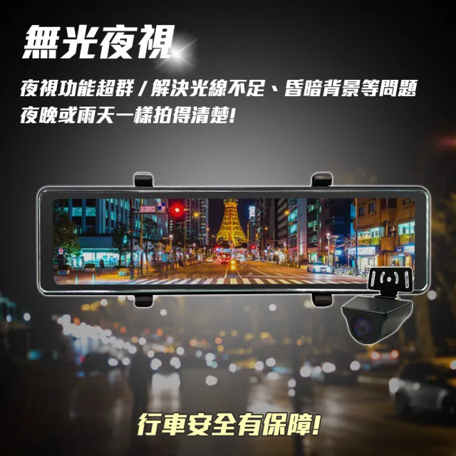 【路易視】GX8 12吋 2K GPS 行車記錄器 流媒體 電子後視鏡