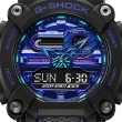 【CASIO 卡西歐】G-SHOCK 虛擬藍系列 科技感雙顯錶 畢業禮物(GA-900VB-1A)