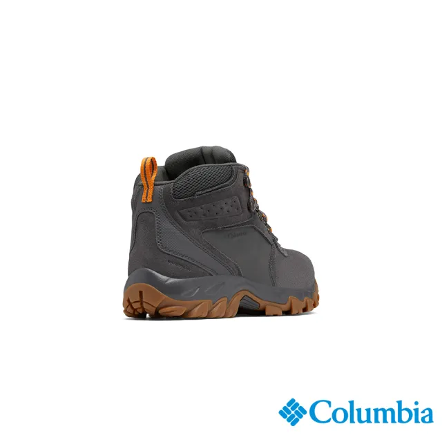 【Columbia 哥倫比亞官方旗艦】男款- Omni-Tech 高筒登山健走鞋-深灰(UBM28120DY / 2023春夏)