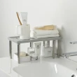 【收納部屋】5件組-可伸縮廚房置物架 高承重不鏽鋼腳(收納架 廚房收納 瀝水架)