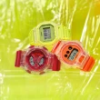 【CASIO 卡西歐】G-SHOCK 扭蛋系列 彩色運動電子錶 畢業禮物(DW-6900GL-4)