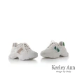 【Keeley Ann】電繡異材拼接老爹鞋(綠色326822302-Ann系列)