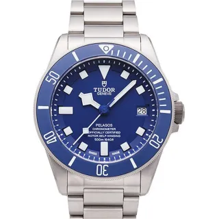 【TUDOR 帝舵】PELAGOS 鈦合金水鬼款x藍x42mm(25600TB)