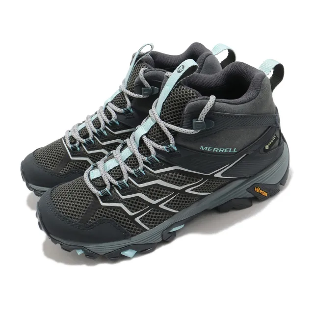 【MERRELL】戶外鞋 Moab FST 2 Mid GTX 男鞋 女鞋 登山鞋 越野 耐磨 防水 中筒 單一價(ML599535)