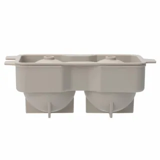【NITORI 宜得利家居】矽膠製冰盒 圓球2球 MO(製冰盒 矽膠 圓球冰塊)