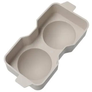 【NITORI 宜得利家居】矽膠製冰盒 圓球2球 MO(製冰盒 矽膠 圓球冰塊)