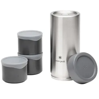 【Snow Peak】TOBACHI 野餐盒3件組 灰(TW-271-GY)